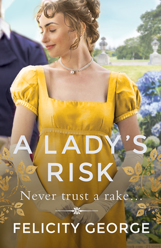 A Lady's Risk: Never Trust a rake, By Felicity George
